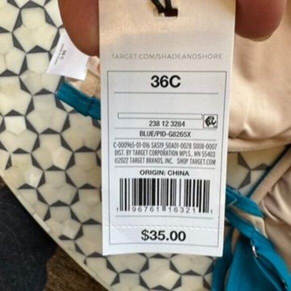 Shade & Shore Bikini Set – 36C Top / Medium Bottom – NWT - Picture 8 of 10